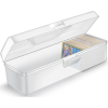 Trading Card Storage Box, Card Storage Box, Plastic Playing Card Case, For 1000 Cards, Fit For Standard Card