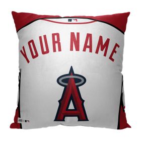 [Personalization Only] OFFICIAL MLB Jersey Personalized Pillow - Los Angeles Angels