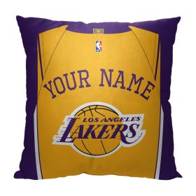 [Personalization Only] OFFICIAL NBA Jersey Personalized Pillow - Los Angeles Lakers