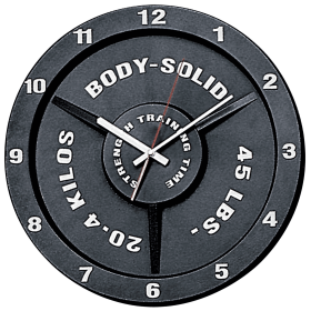 Weight Plate Wall Clock