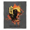 [Personalization Only] Harry Potter - Watercolor Gryffindor Silk Touch Throw