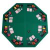 48 Inch 8 Players Octagon Fourfold Poker Table Top