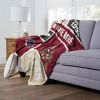 [Personalization Only] OFFICIAL NHL Colorblock Personalized Silk Touch Throw Blanket - Arizona Coyotes