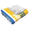 [Personalization Only] OFFICIAL NHL Colorblock Personalized Silk Touch Sherpa Throw Blanket - Buffalo Sabres