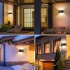 Cube LED Wall Light for Indoor/Outdoor, Up and Down Wall Lamp, Waterproof