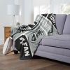 [Personalization Only] OFFICIAL NHL Colorblock Personalized Silk Touch Throw Blanket - Los Angeles Kings