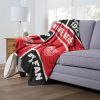 [Personalization Only] OFFICIAL NHL Colorblock Personalized Silk Touch Throw Blanket - Detroit Red Wings