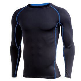 Running Basketball Training Quick-Drying Clothes (Option: Blue-5XL)