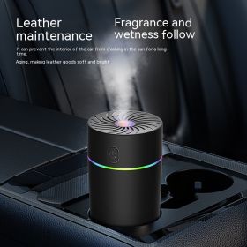 New Car USB Mini Humidifier Automobile Aromatherapy Purifying Air Humidifying Car Humidifier (Option: Plug In Type Black)