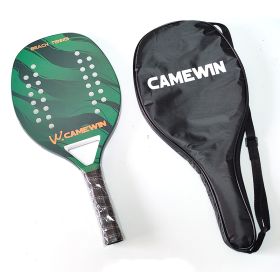 Beautiful Beach Appearance Sports Board Tennis Racket (Color: Green)