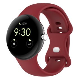 Applicable To Google Smart Watch Strap (Option: Red-Google Pixel Watch2)