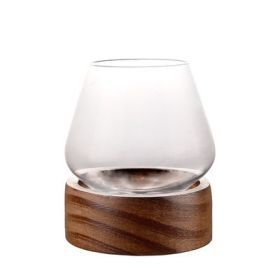 Shake Whiskey Glass Handmade (Option: Tumbler Shake Cup Round Base)