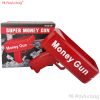 Electric Money Gun Ver.1 with 100pcs Props Money Cash Banknote Spray gun Adult Party Wedding Supplies Children toys AC98