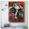 Hand painted on canvas Monopoly man;  money art;  home; decor; monopoly art;  oil painting Living Room hallway bedroom luxurious decorative painting