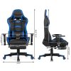 Massage Gaming Chair with Footrest