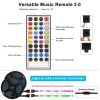 Led Strip Lights 5050 RGB Bluetooth Room Light Color Changing with Remote