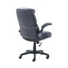 Air Lumbar Bonded Leather Manager Office Chair