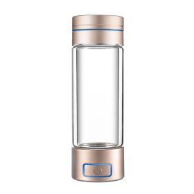 Oxygen-enriched Water Glass High Concentration 9000PPb Hydrogen-rich (Option: 260ML English Version-Gold)