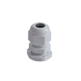 Plastic Cable Fixed Connector Waterproof Connector (Option: PG48 White)